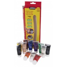 Set découverte de 12 Gouache 20 ml Tactilcolor - Pébéo