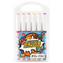 copy of Boite de 12 Marqueurs Acrylique 24 Couleurs Double Pointe - Zuixua