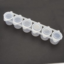 Serie de 6 Flacons Plastiques 5 ml