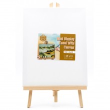 Mini Chevalet En Bois de 40 cm Avec Châssis Entoilé 30x20 cm - keep Smiling