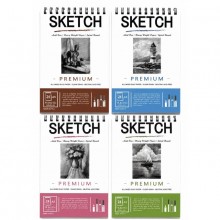 Carnet de Croquis A5 de 24 feuilles 160 gr