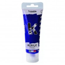 Peinture Acrylique Bleu Outremer 75 ml - Kreable
