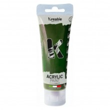 Peinture Acrylique Vert olive 75 ml - Kreable