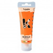 Peinture Acrylique Orange 75 ml - Kreable
