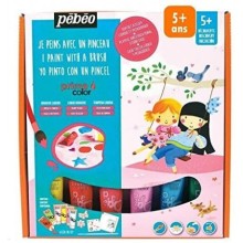 Coffret atelier "Girly" gouache liquide 6x20 ml - Pébéo
