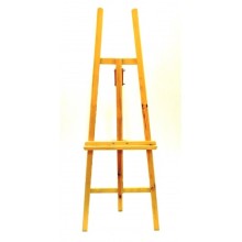 Chevalet pour enfant en bois rouge naturel huilé 130 cm - Mab