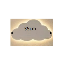 Applique Nuage Blanc