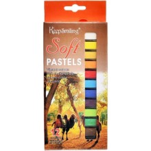 Set de 12 Pastels Soft - Keep Smiling