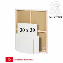 Châssis Entoilé Format 30 x 30 cm - Da Vinci
