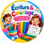 Ecriture & coloriage | Mabkids