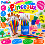 Pinceaux | Mabkids