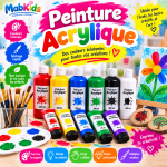 Peinture Acrylique | Mabkids